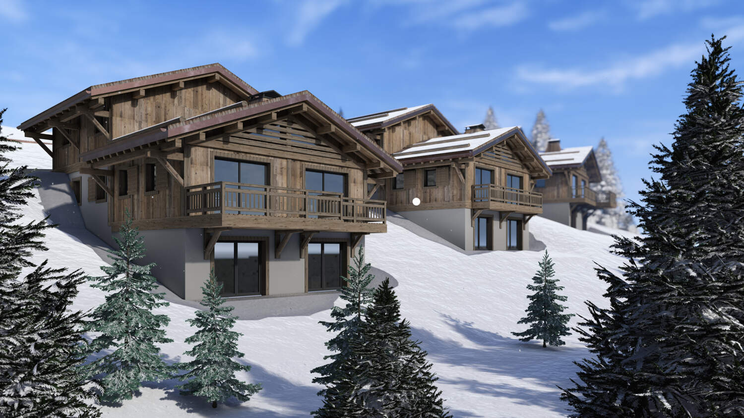 Projet immobilier Bela Pierra route du col des Aravis